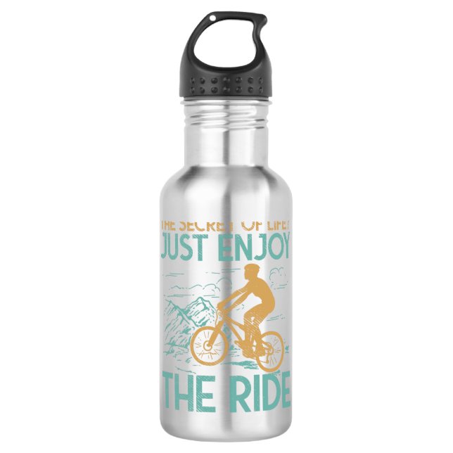 Garrafa Mountain Bike Biker (Frente)