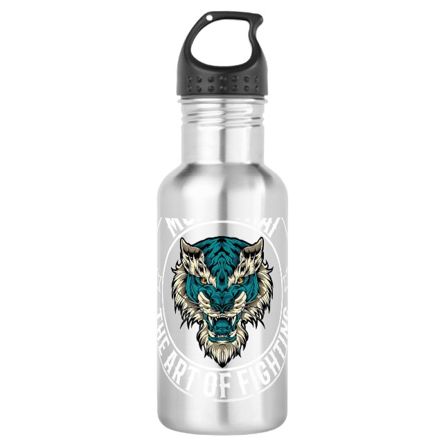 Garrafa Muay Thai Boxing and Lion Premium (Frente)