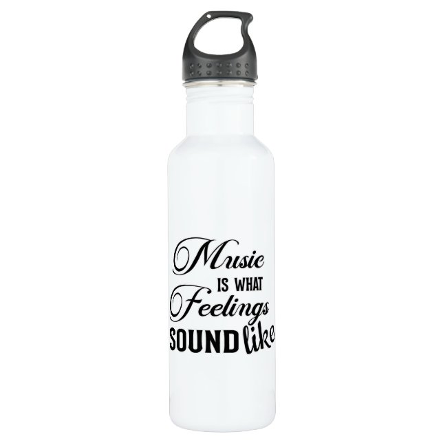 Garrafa Music Instrumento Musical Sound Lover Gift (Frente)