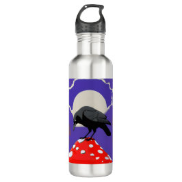 Garrafa 💧 Mystical Raven Steel Water Bottle (709 ml)