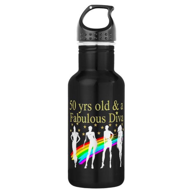 GARRAFA NA MODA 50 E FABULOSO DESIGN DE ANIVERSÁRIO 50 (Frente)