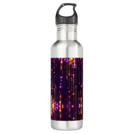 Garrafa Na moda Purple Glitter Dourado Mogern Sparkl