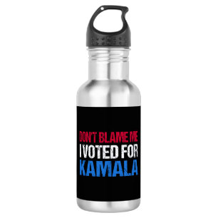 Garrafa Não me culpes, votei em Kamala