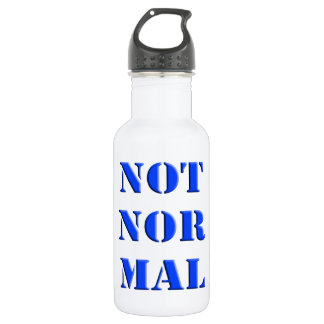 Garrafa Não normal