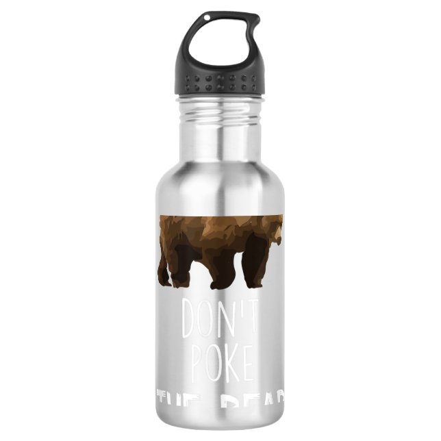 Garrafa Não Põe o Urso Engraçado (Frente)