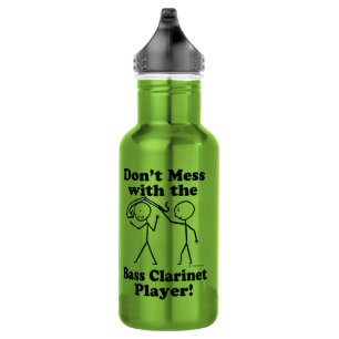 Garrafa Não se meta com o Clarinet Bass