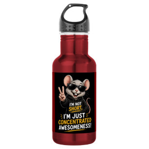 Garrafa Não Sou Baixo, Sou um Rato Divertidamente Pequeno