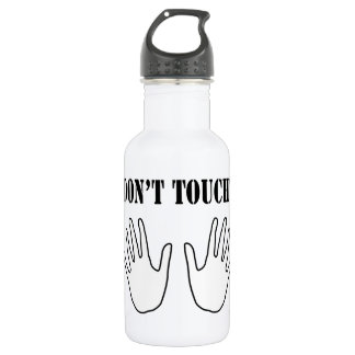 Garrafa Não toque