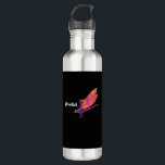 Garrafa Neon Dragonfly bottle– Aesthetic Nature Transforma<br><div class="desc">This neon dragonfly bottle symbolizes transformation,  growth,  and inner strength. Designed with vibrant glowing colors and a minimalist aesthetic,  this nature-inspired graphic tee is perfect for anyone who loves meaningful art,  spiritual symbolism,  or elegant statement designs.</div>
