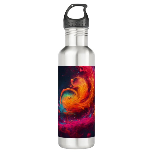Garrafa Neon Mystical Swirls (Frente)