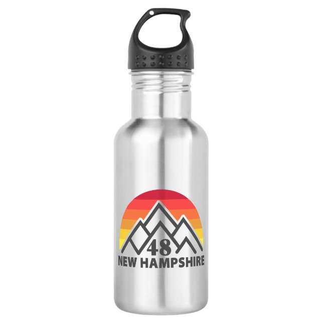 Garrafa New Hampshire 48 Retro Montanha (Frente)