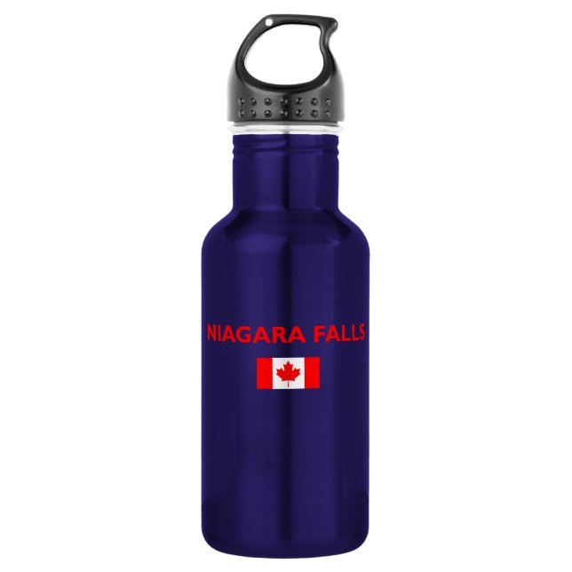Garrafa Niagara Cai no Canadá - Sinalizador canadense - Co (Frente)