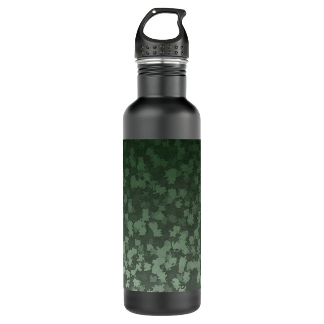 Garrafa Night Green Leaf Camo (Frente)