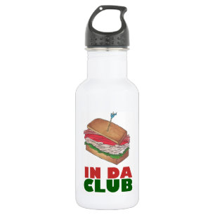Garrafa No Da Club Turkey Club Sandwich Engraçado Foodie D
