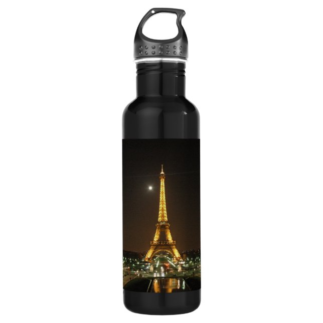 Garrafa Noite da torre Eiffel @ (Frente)