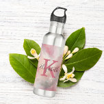 Garrafa Nome do Monograma Oferta Inicial de Lavagem por Aq<br><div class="desc">Monograma do seu nome e inicial nesta garrafa de água de aço inoxidável. Presente perfeito para ela,  incluindo presentes de aniversário e madrinha. Dois tamanhos para escolher.</div>