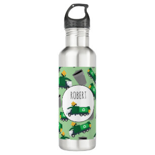 Garrafa Nome do Padrão do Caminhão de Lixo do reciclagem