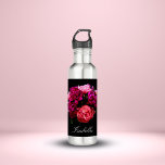 Garrafa Nome Dramático Pink E Púrpura<br><div class="desc">Rosa e roxo drama com seu nome para torná-lo pessoal extra. Este é um presente maravilhoso para si mesmo,  mãe,  membro da família ou amigo. Fotografia por Daphsam.</div>