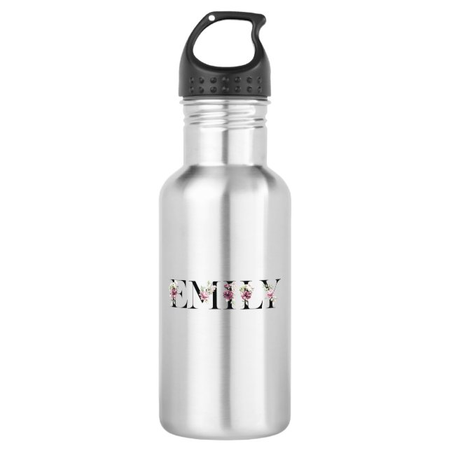 Garrafa Nome Emily (Frente)