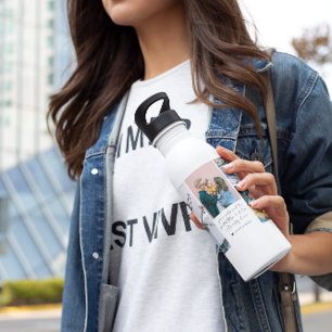 Garrafa Nós Te Amamos Mãe   Colagem de Fotos Moderna 6