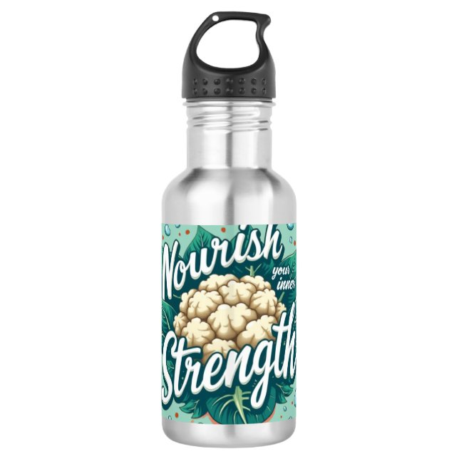 Garrafa Nourish Your Inner Strength  (Frente)