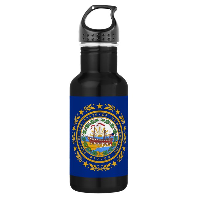 Garrafa Nova Hampshire State Flag Liberty Bottle (Frente)