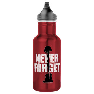 Garrafa Nunca esqueça (o Memorial Day)