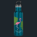 Garrafa O Casamento Flamingo Cor-de-rosa deu personagem az<br><div class="desc">Um Pink Flamingo Wedding Giveaway: Uma Proteção Tropical em uma Elegância Tropical de Água de Aço Inoxidável e Personalizada em Cada Sip: Brinde para sempre com nosso Casamento Flamingo Rosa Dando Garrafas de Água de Aço Inoxidável! Imbuídas de vibrantes vibrantes vibrações tropicais através de um encantador flamingo rosa e uma...</div>