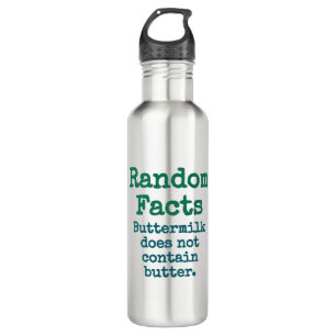 Garrafa O Leitelho Não Contém Manteiga - Fato De Trivia