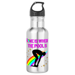 GARRAFA O NADOR ESTÁ SEMPRE PRONTO PARA A PISCINA