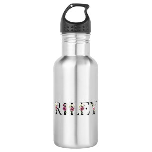 Garrafa O nome da Riley. Chamo-me Riley.