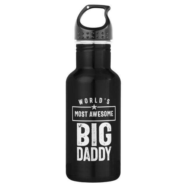 Garrafa O Pai mais incrível do mundo | Padre Grandfathe (Frente)