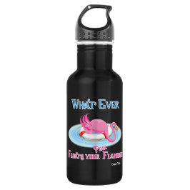 Garrafa O Que Flutuar Seu Flamingo Rosa