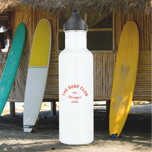 Garrafa O Surf Club Red Custom Crest