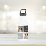 Garrafa Oferta da Melhor Família de Fotos e Cinzas do Mode<br><div class="desc">Oferta da Melhor Família de Fotos e Cinzas do Moden 3Collage</div>