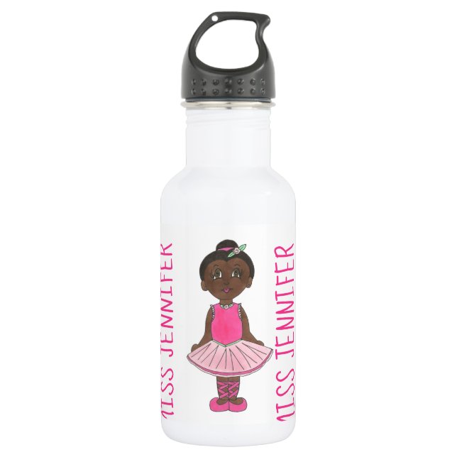 Garrafa Oferta de instrutor de dança de Balé personalizado (Frente)