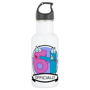 Garrafa Oficialmente 64 Banner de Aniversário