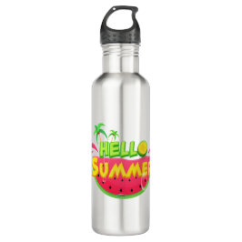 Garrafa Olá, Summer Stainless Steel Water Bottle