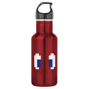 Garrafa Olhos De Manga De Pixel De 8 Bits