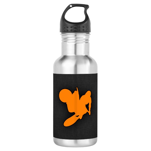 Garrafa Orange Motocross (Frente)