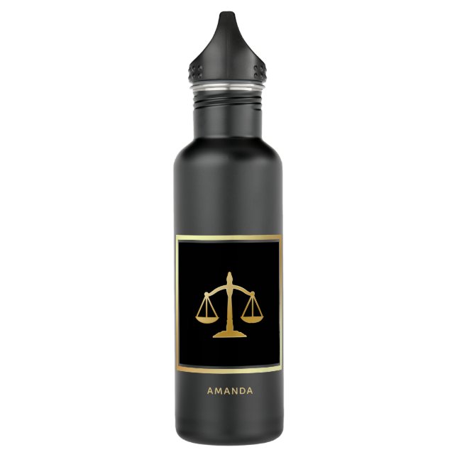 Garrafa Ouro do Tema da Lei de Justiça (Esquerda)