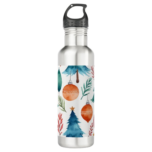 Garrafa Padrão da árvore de Natal (Frente)