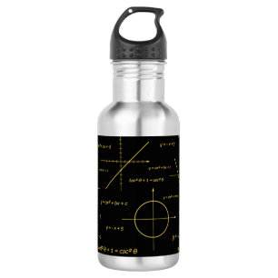 Garrafa padrão de abstrato matemática