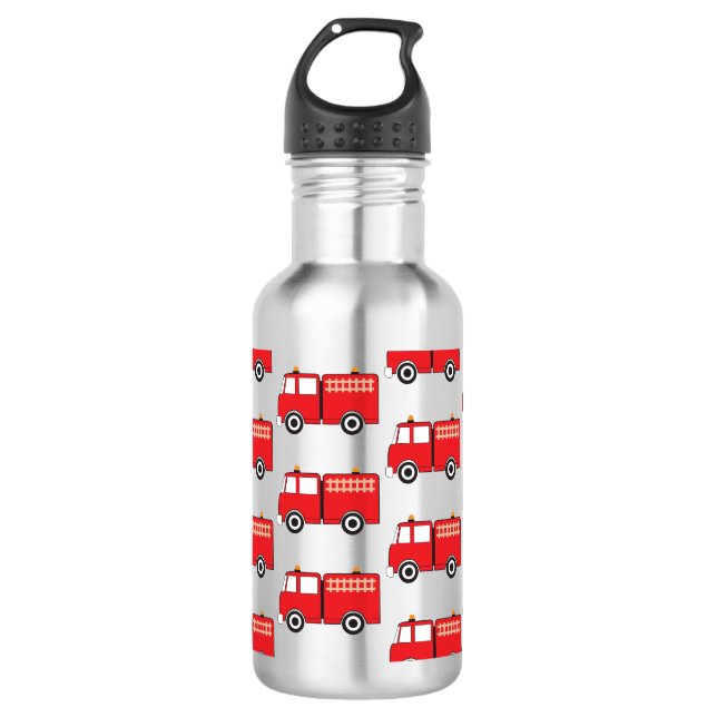 Garrafa Padrão de Caminhão de Bombeiros Vermelho (Frente)
