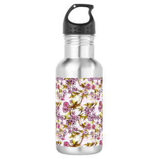 Garrafa Padrão de Flor de Cerejeira