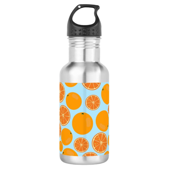 Garrafa Padrão de Fruta Laranja (Frente)