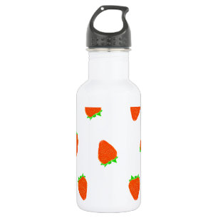 Garrafa padrão de morango