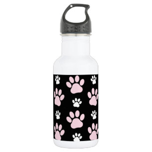 Garrafa Padrão De Patas, Patas Rosas, Patas De Cachorro, P