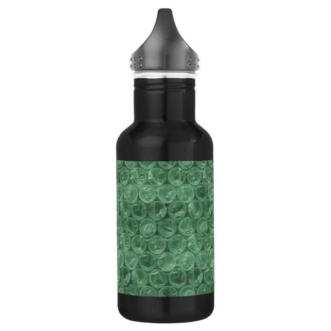 Garrafa Padrão de quebra de bolha verde (Esquerda)