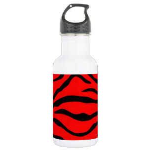 Garrafa Padrão de Tigre Vermelho